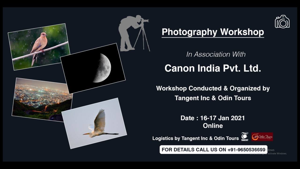 Photography Workshop Powered by Canon India